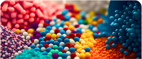 Colorful Plastic Pellets