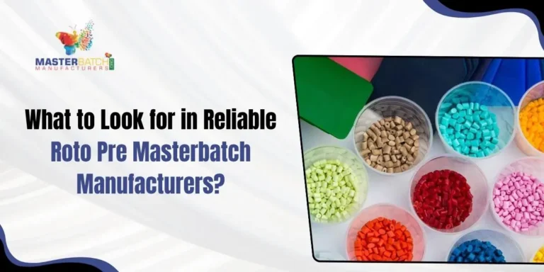 Roto Pre Masterbatch Manufacturers