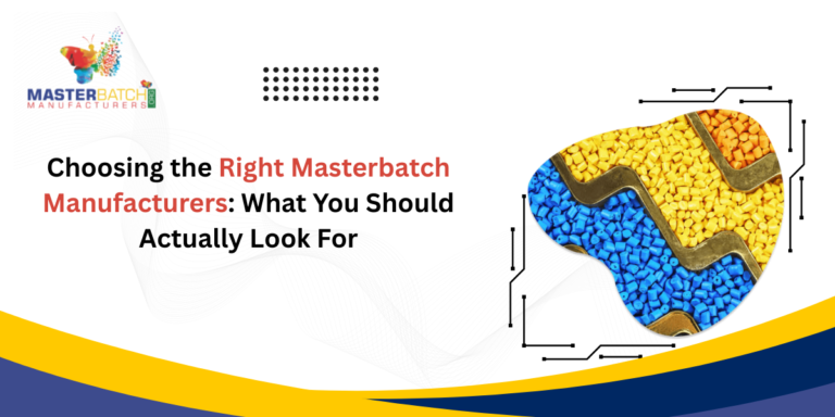 Right Masterbatch Manufacturers