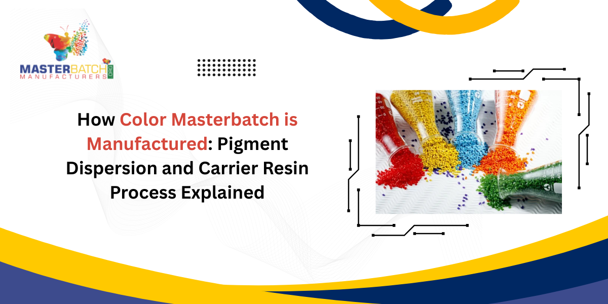 How Color Masterbatch is Manufactured: Pigment Dispersion and Carrier Resin Process Explained